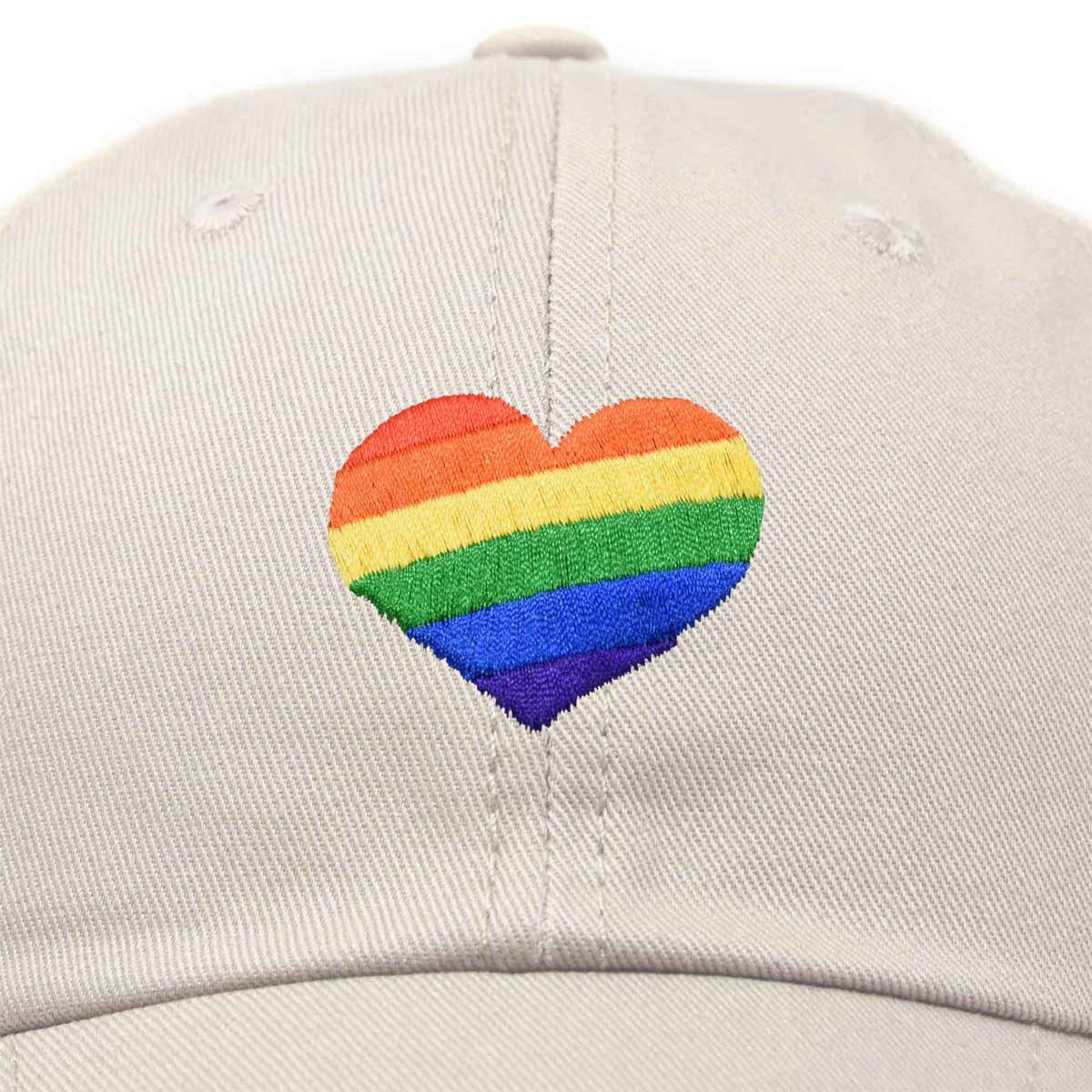 Dalix Rainbow Heart Cap