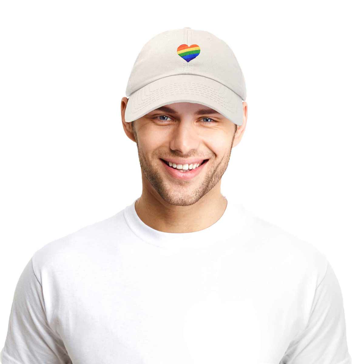 Dalix Rainbow Heart Cap