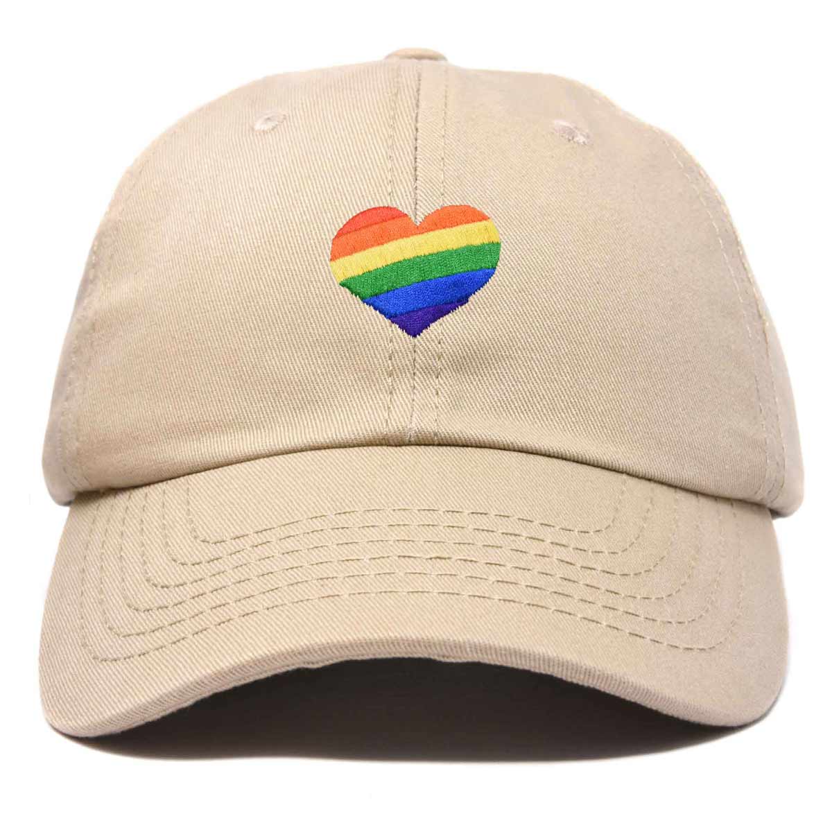 Dalix Rainbow Heart Cap
