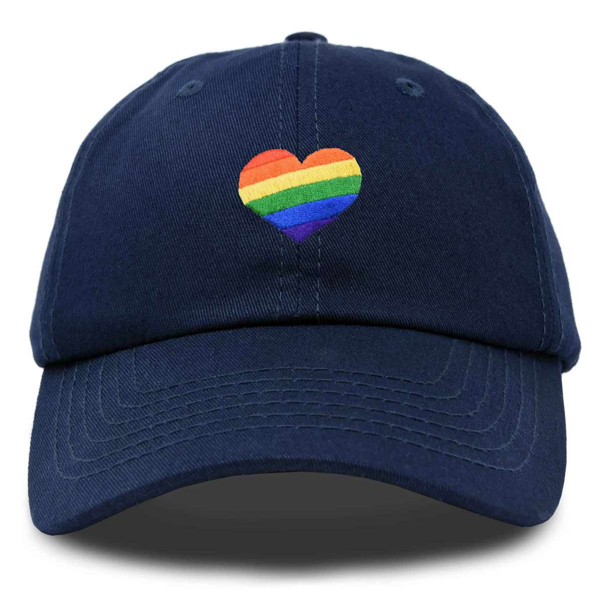 Dalix Rainbow Heart Cap