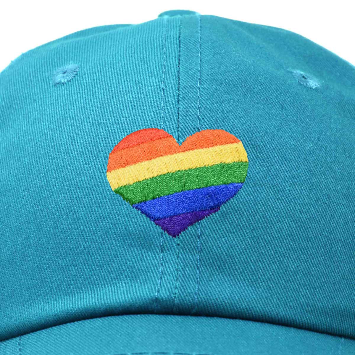 Dalix Rainbow Heart Cap