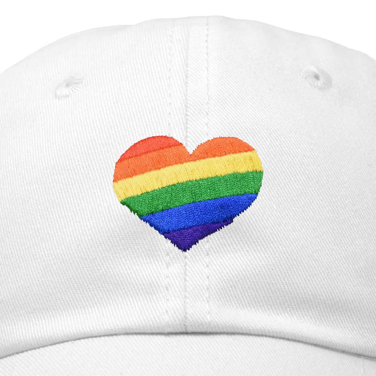 Dalix Rainbow Heart Cap