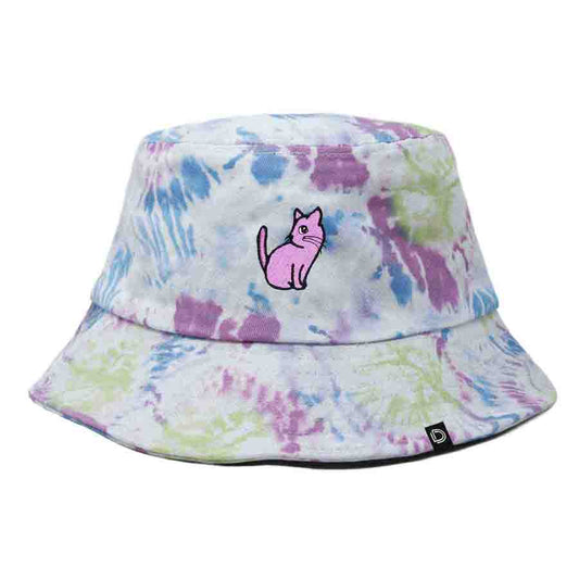 Dalix Lilac Cat Bucket Hat