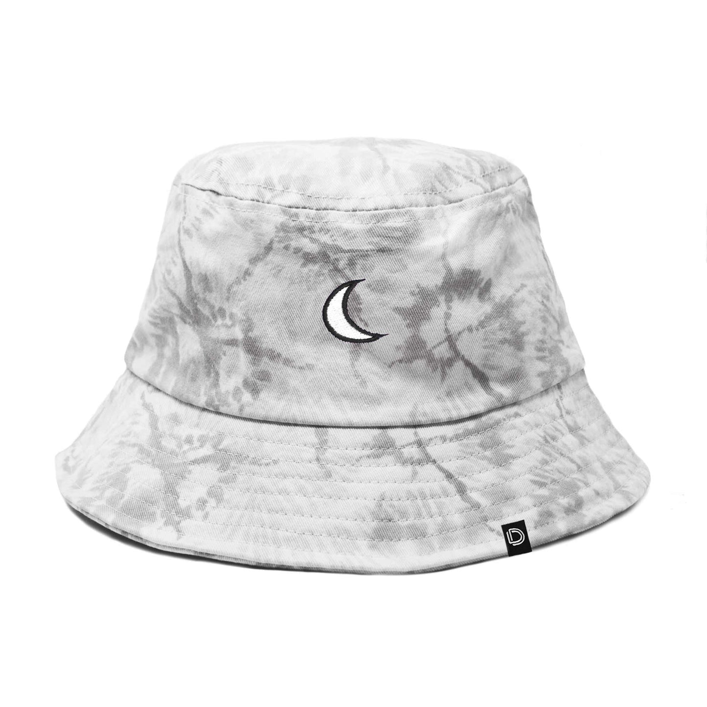 Dalix Crescent Moon Tie Dye Bucket Hat