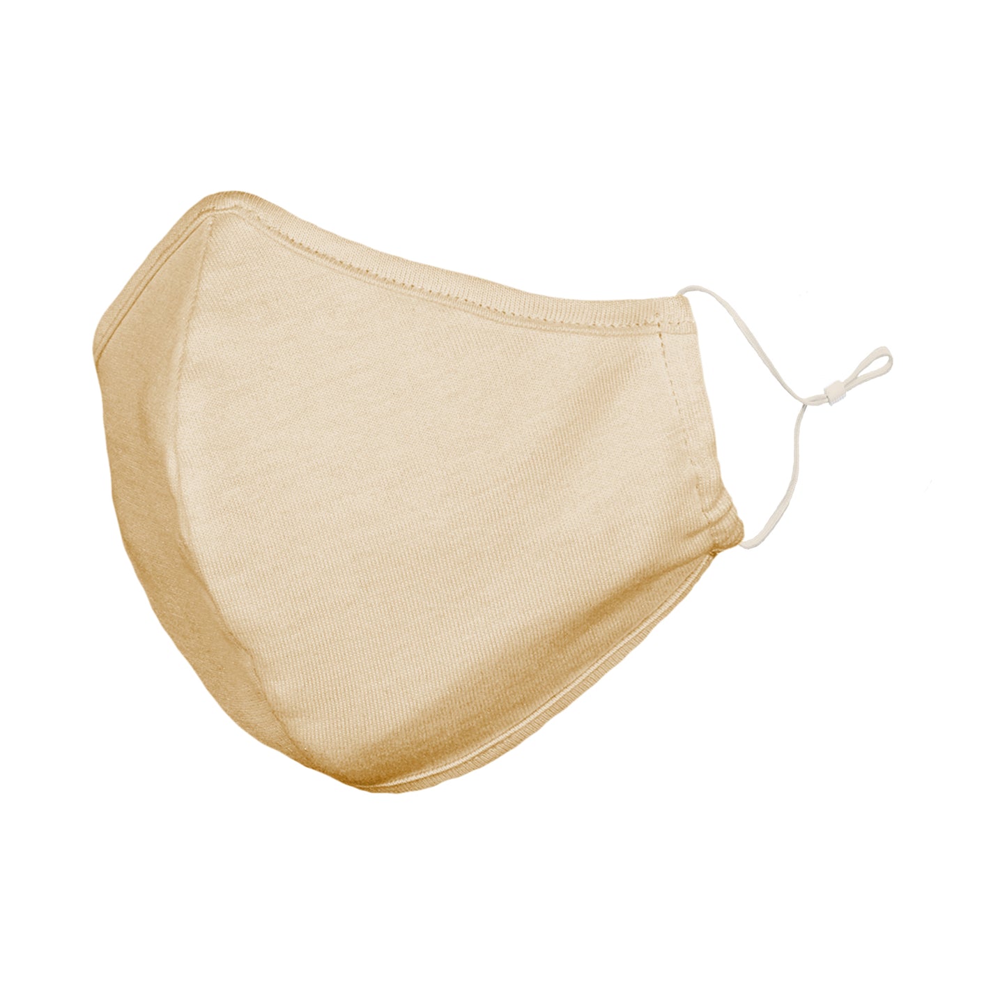 Dalix Skin Tone Cloth Face Mask 3 Layer Filter Pocket Nose Piece