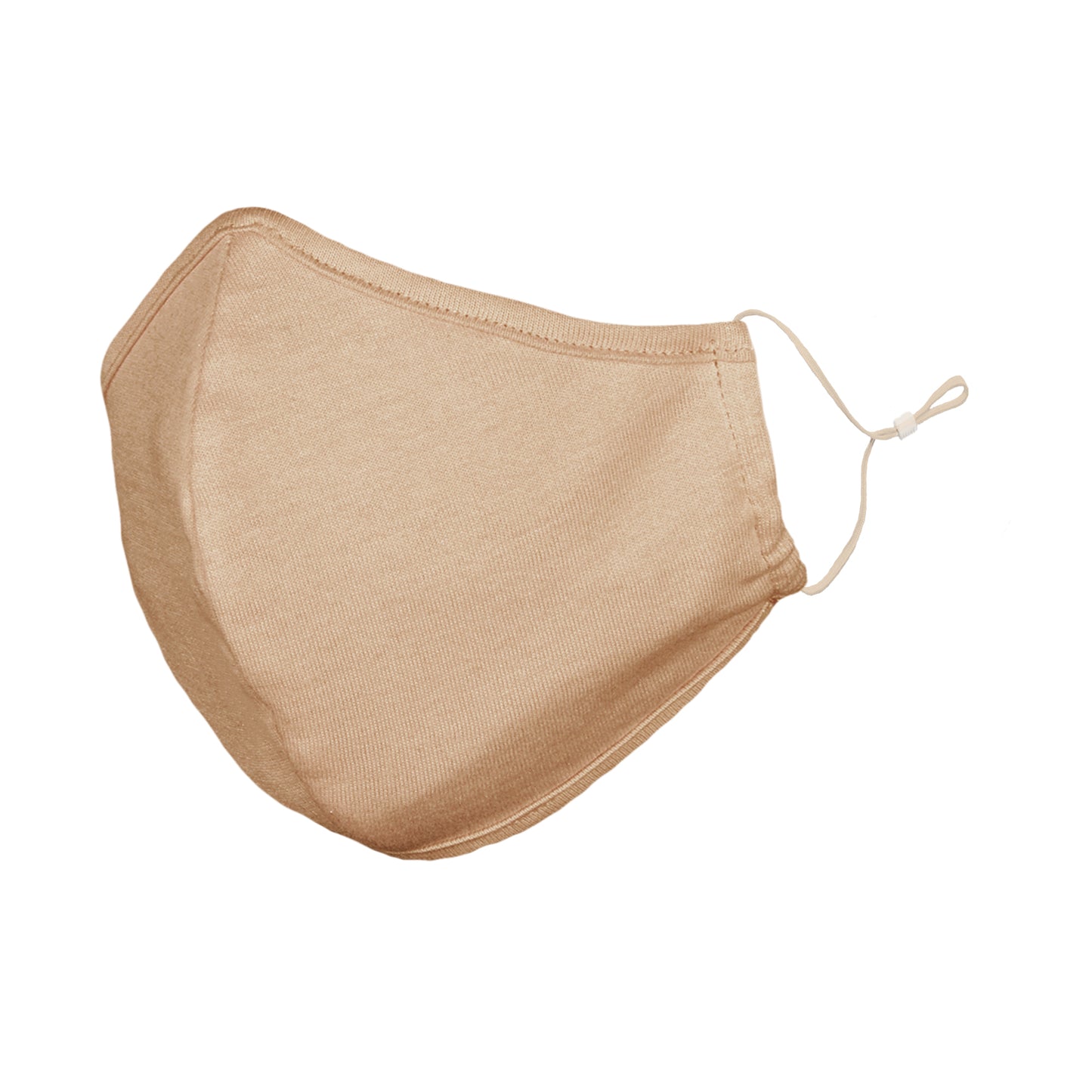 Dalix Skin Tone Cloth Face Mask 3 Layer Filter Pocket Nose Piece