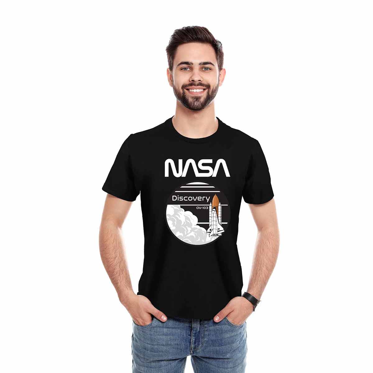 Dalix NASA Graphic T-Shirt