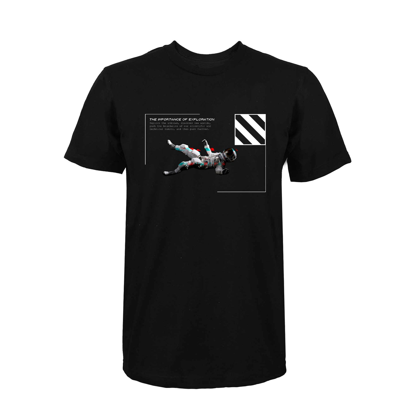 Dalix Space Exploration Graphic T-Shirt
