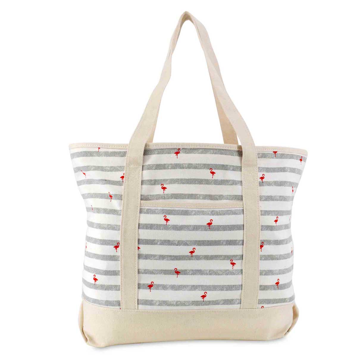 Dalix 22" Soft Canvas Tote Bag Special Patterns Collection