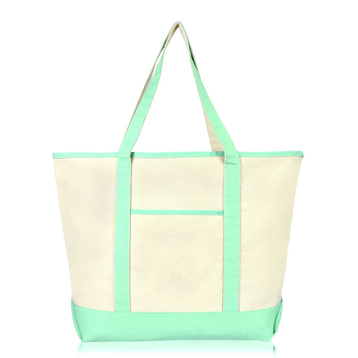 Dalix 22" Soft Canvas Tote Bag