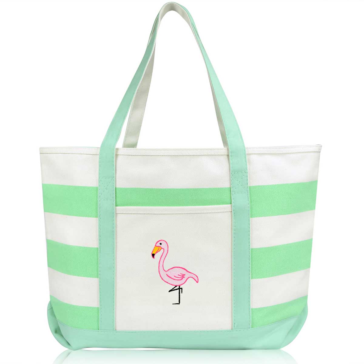 Dalix Flamingo Tote Bag