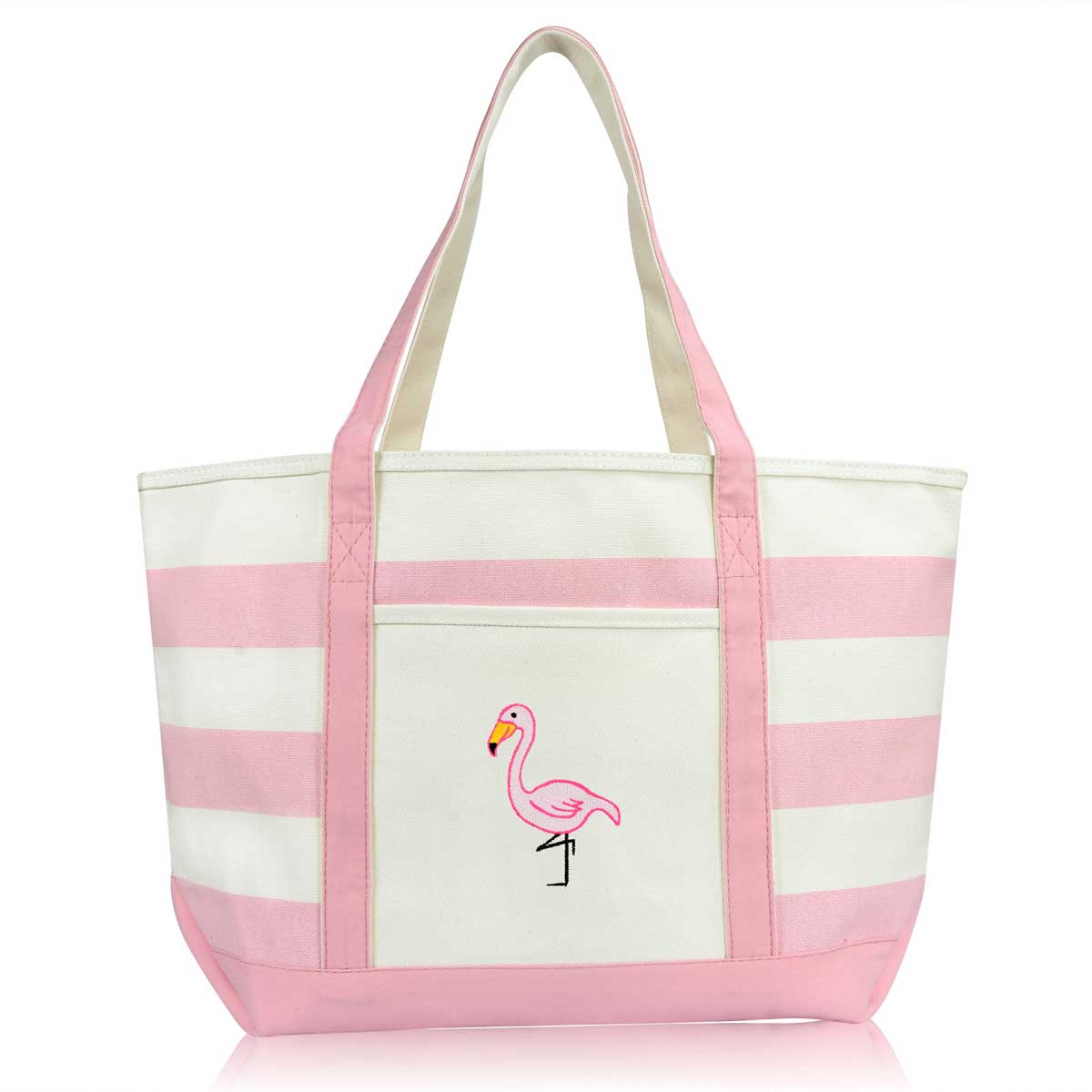 Dalix Flamingo Tote Bag