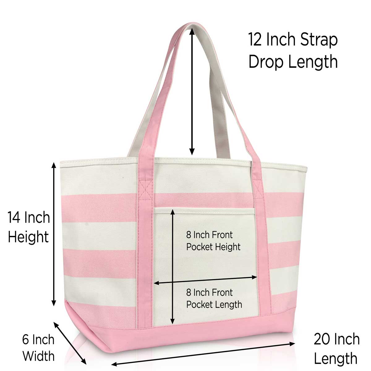 Dalix Flamingo Tote Bag