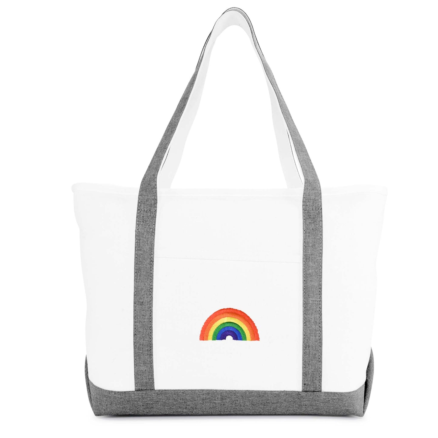 Dalix Rainbow Tote Bag