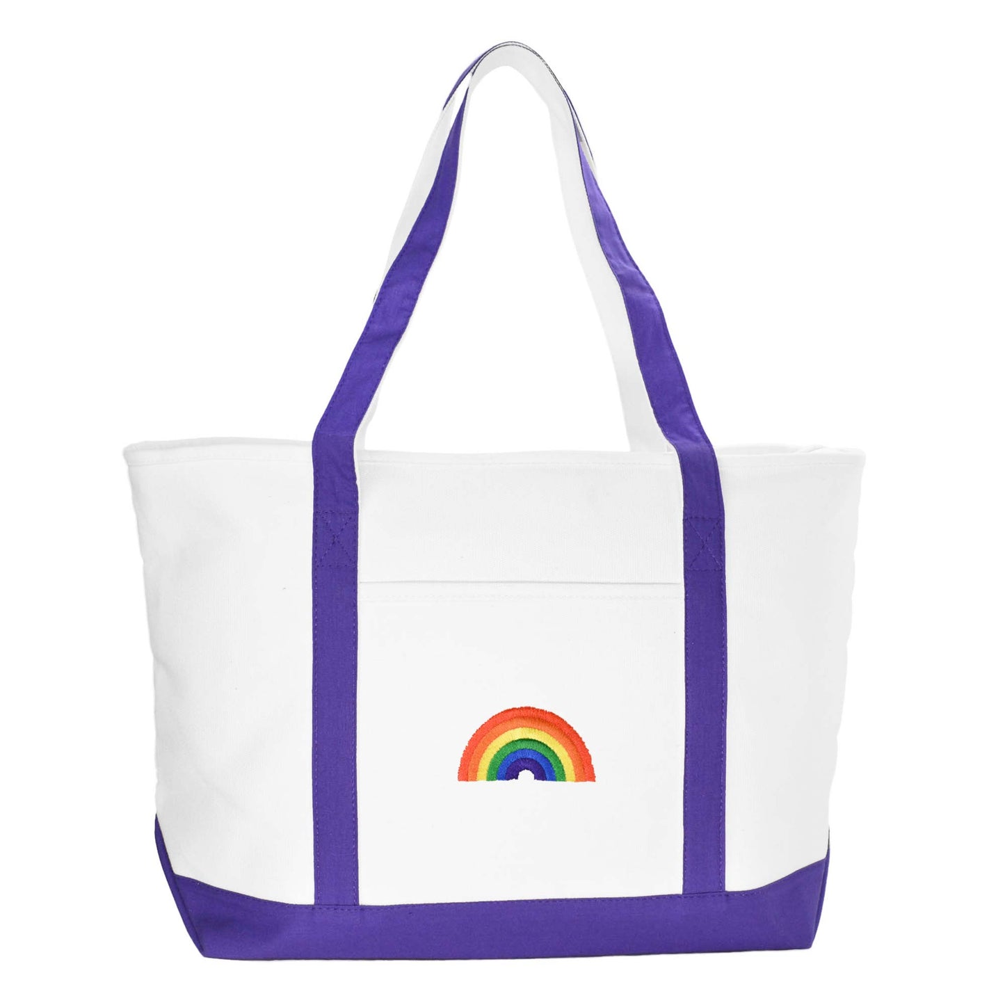 Dalix Rainbow Tote Bag