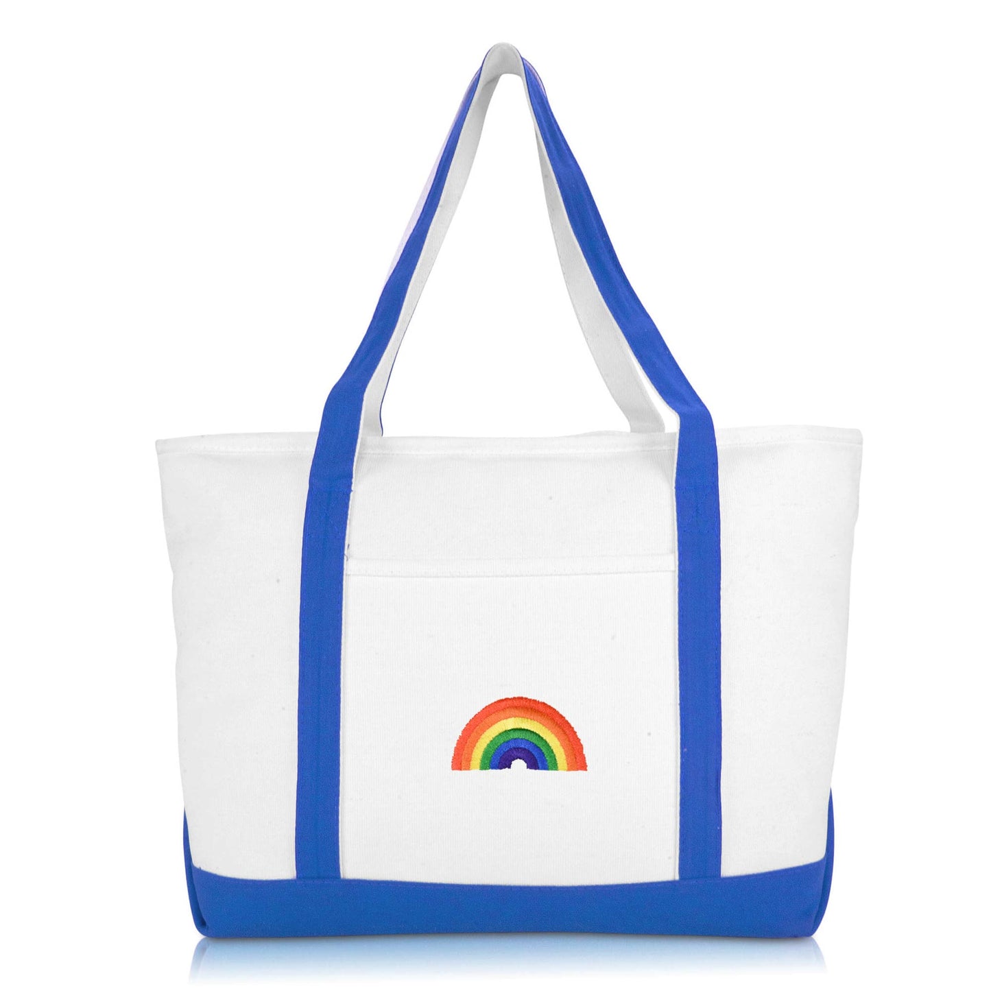 Dalix Rainbow Tote Bag