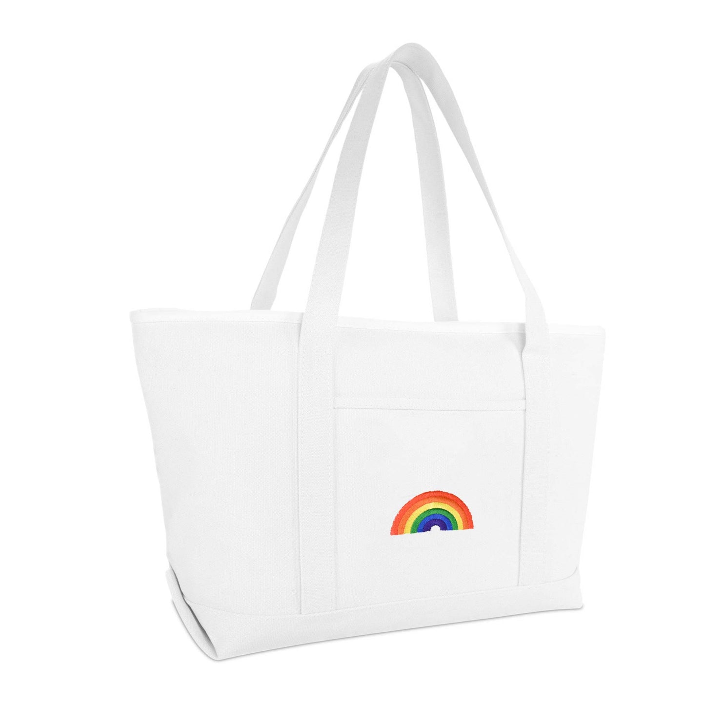 Dalix Rainbow Tote Bag