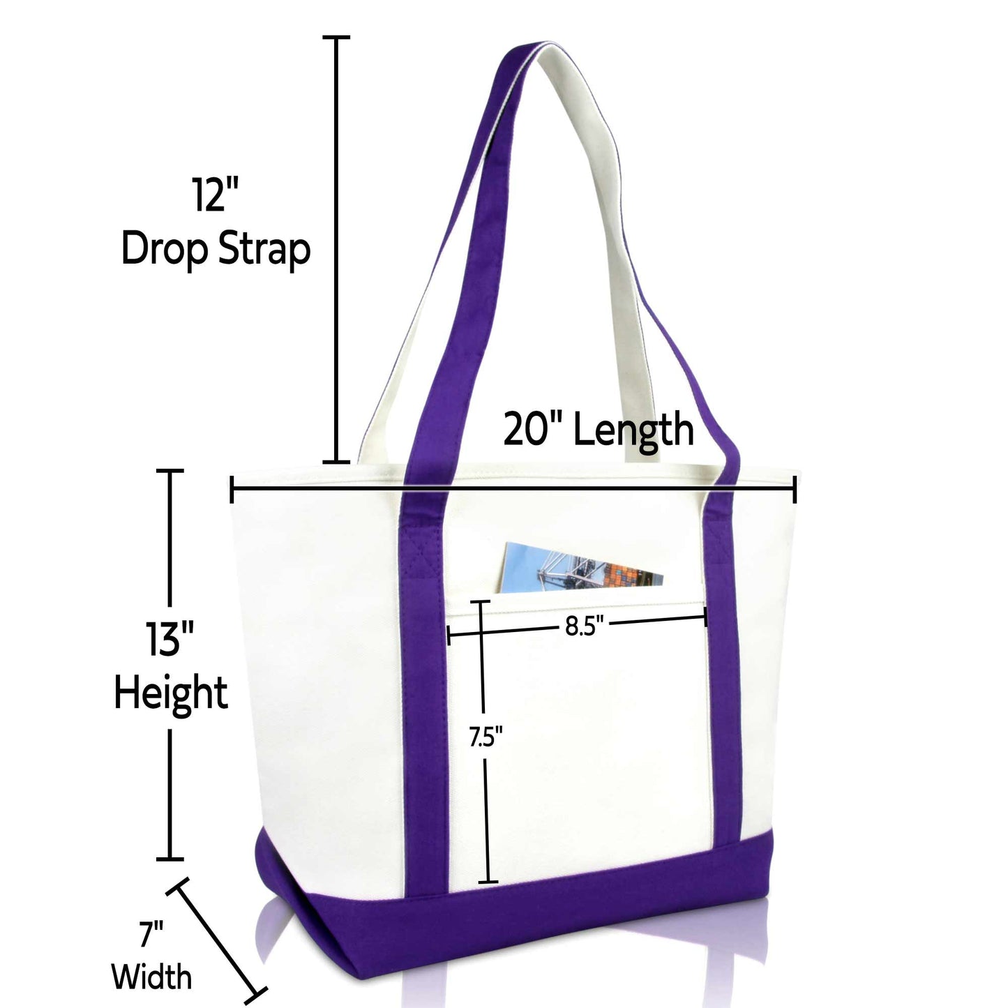 Dalix Happy Easter Tote Bag