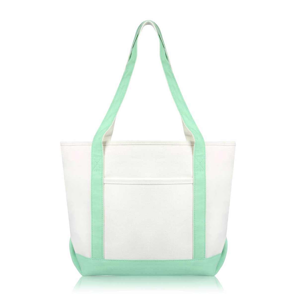 DIY Plain Solid Heavy Large Tote Canvas Bag with Zipper - China Bag and  Tote Bag price