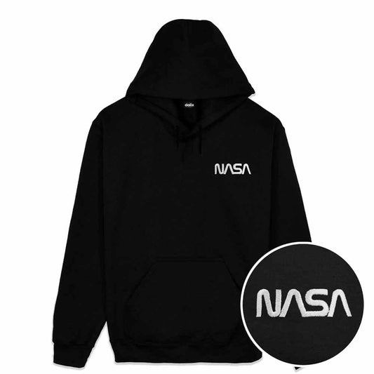 Dalix NASA Worm Midweight Fleece Hoodie