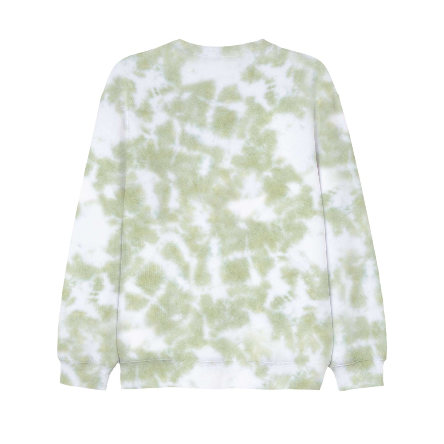 Dalix Rainbow Midweight Fleece Tie Dye Crewneck Sweatshirt