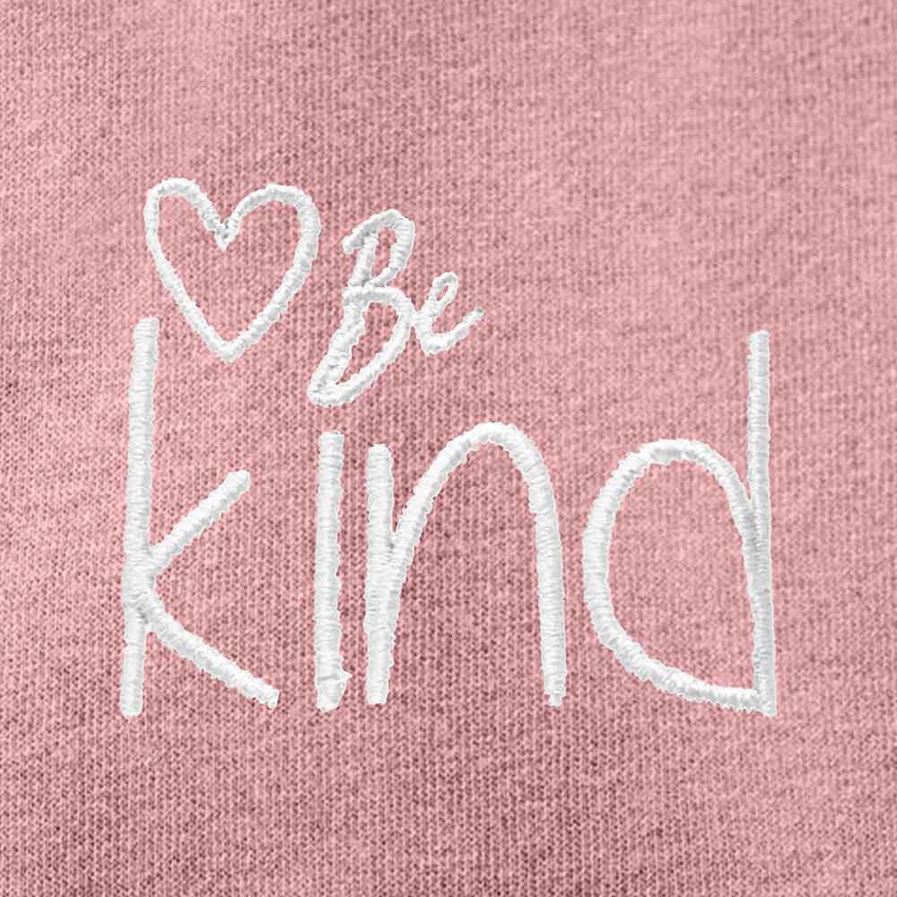 Dalix Be Kind Midweight Fleece Zip Hoodie