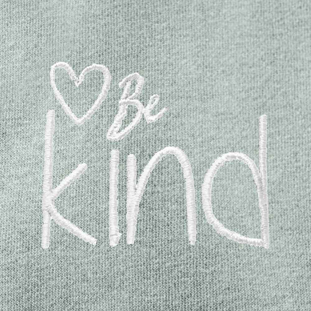 Dalix Be Kind Midweight Fleece Zip Hoodie