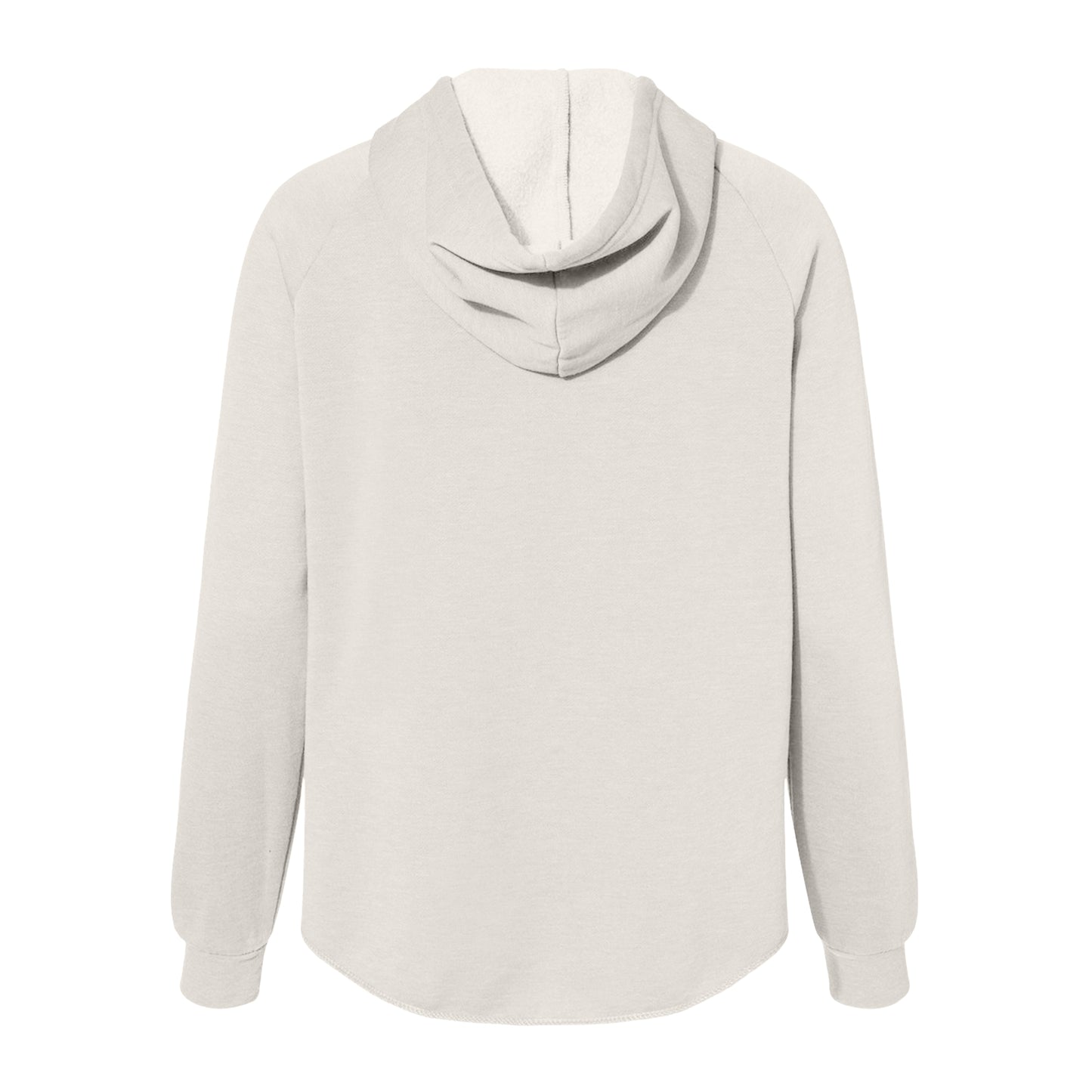 Dalix Daisy Midweight Fleece Raglan Sleeve Zip Hoodie