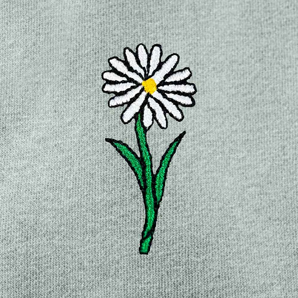 Dalix Daisy Midweight Fleece Raglan Sleeve Zip Hoodie
