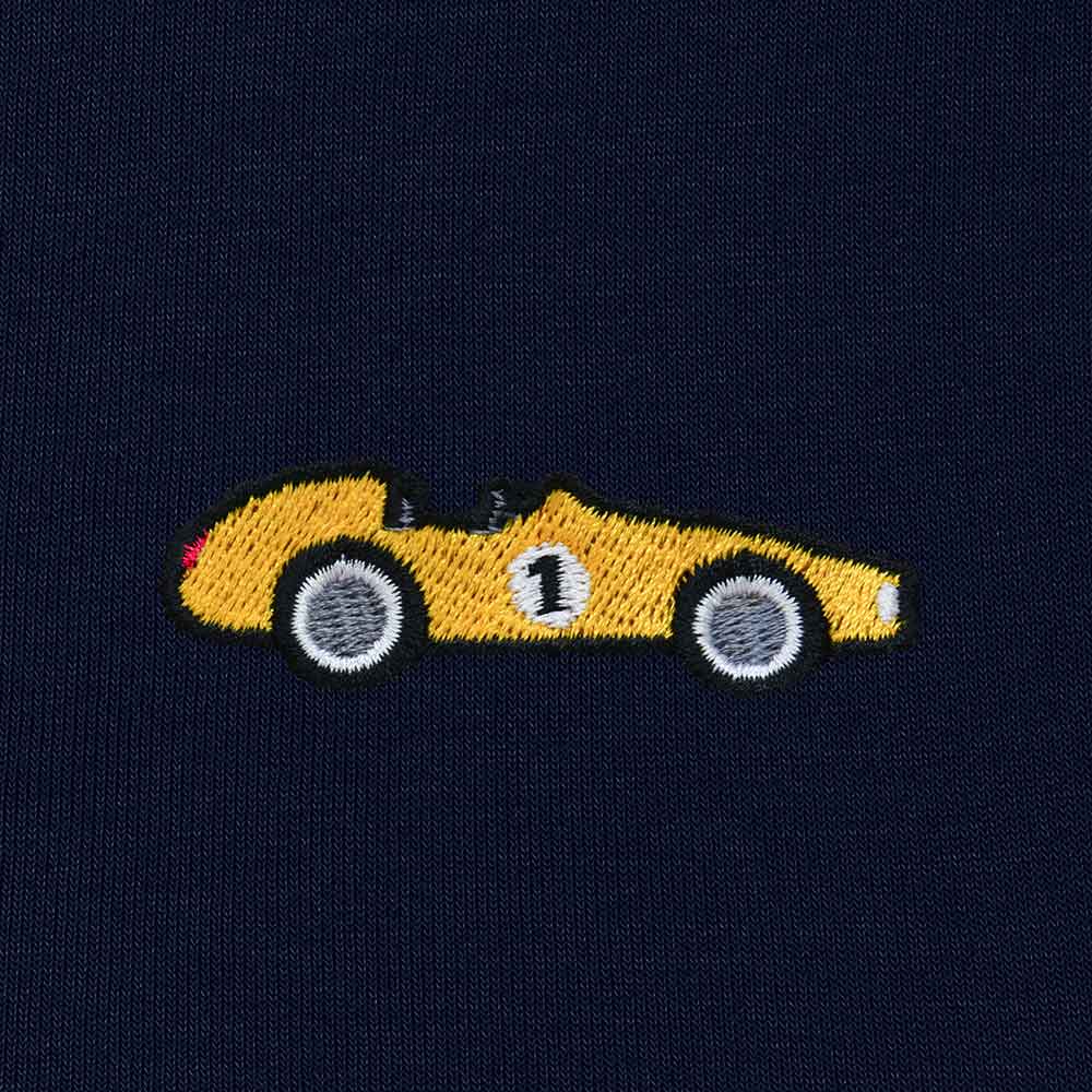 Dalix Race Car Midweight Fleece Zip Hoodie