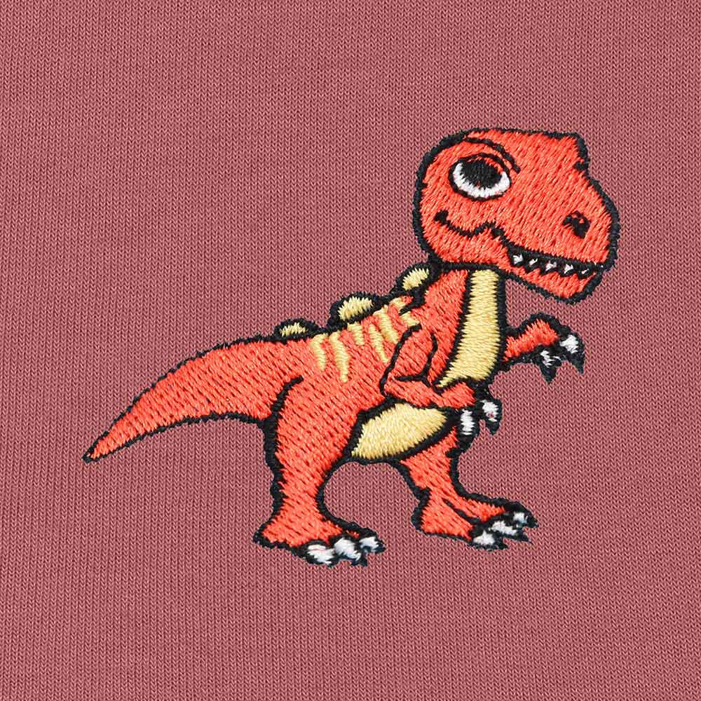 Dalix T-Rex Midweight Fleece Zip Hoodie