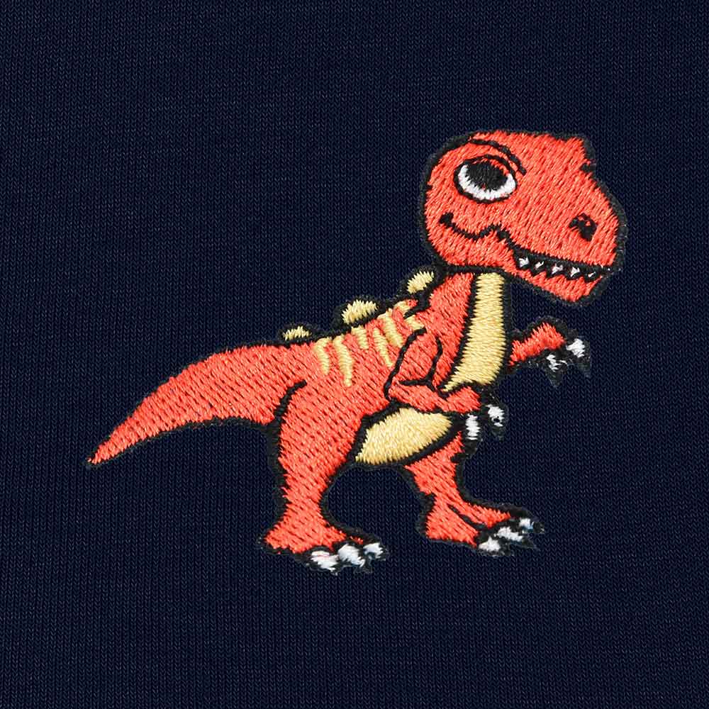 Dalix T-Rex Midweight Fleece Zip Hoodie