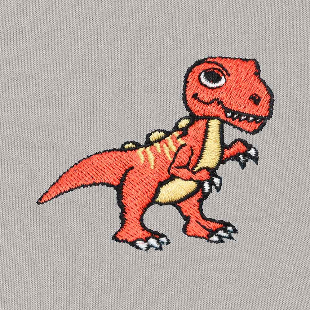 Dalix T-Rex Midweight Fleece Zip Hoodie