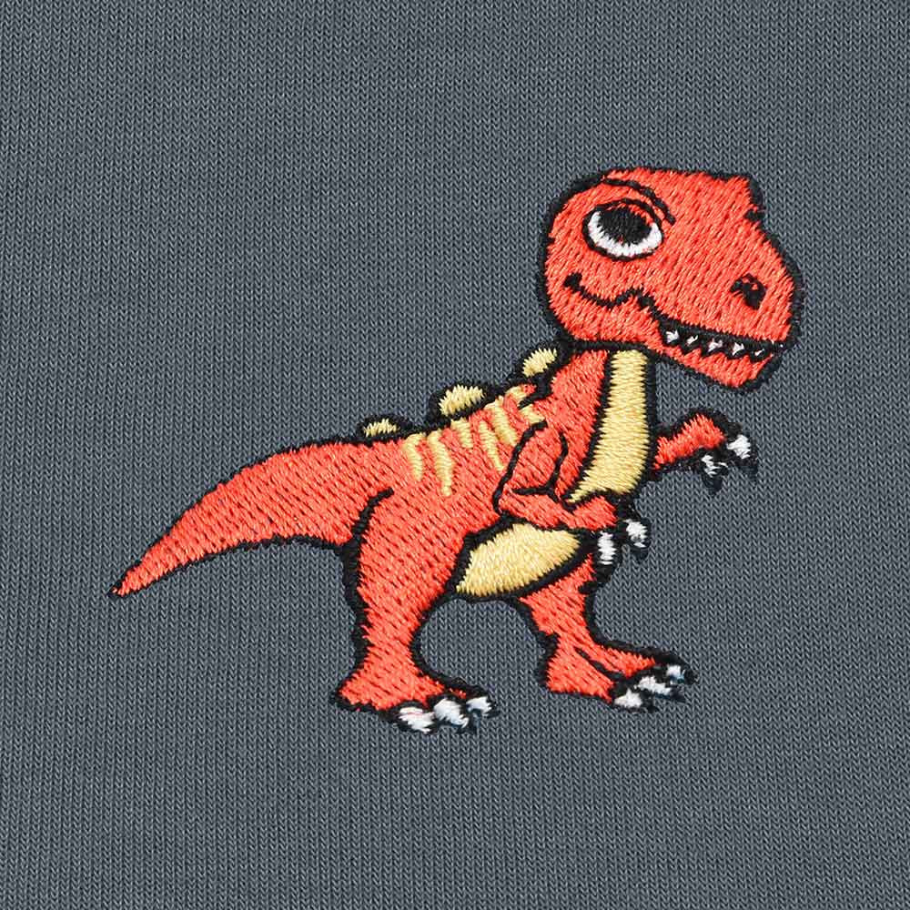 Dalix T-Rex Midweight Fleece Zip Hoodie