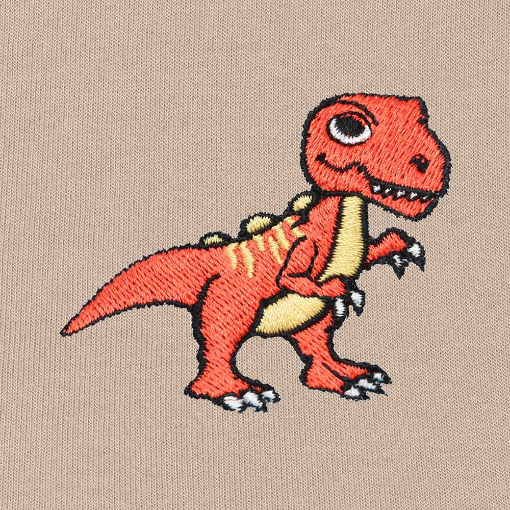 Dalix T-Rex Midweight Fleece Zip Hoodie