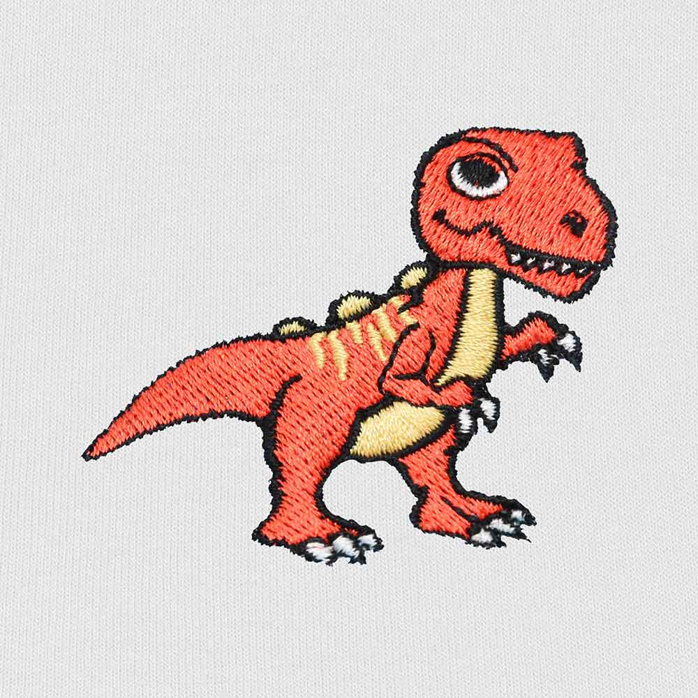 Dalix T-Rex Midweight Fleece Zip Hoodie