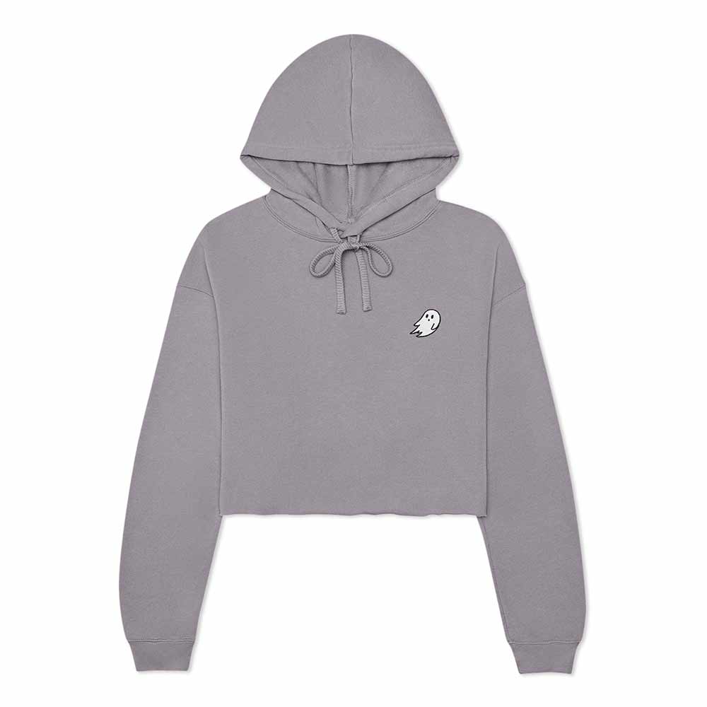 Dalix Ghost Cropped Hoodie