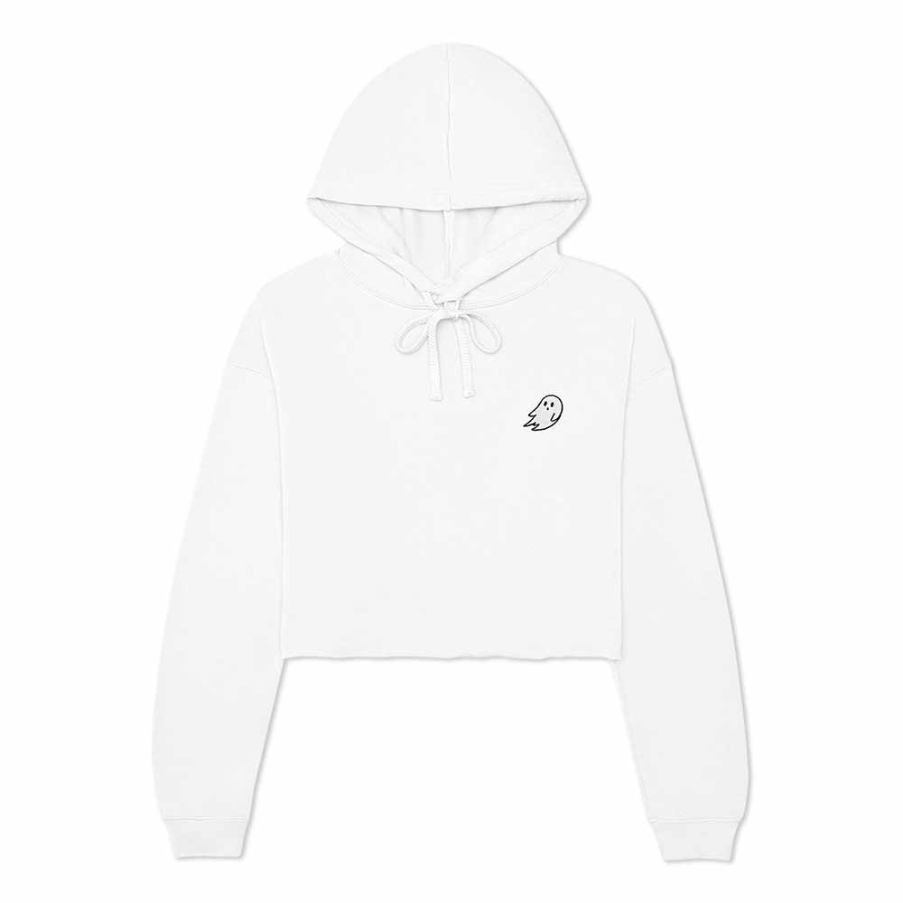 Dalix Ghost Cropped Hoodie