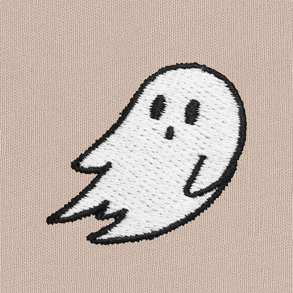 Dalix Ghost Midweight Fleece Cropped Zip Hoodie