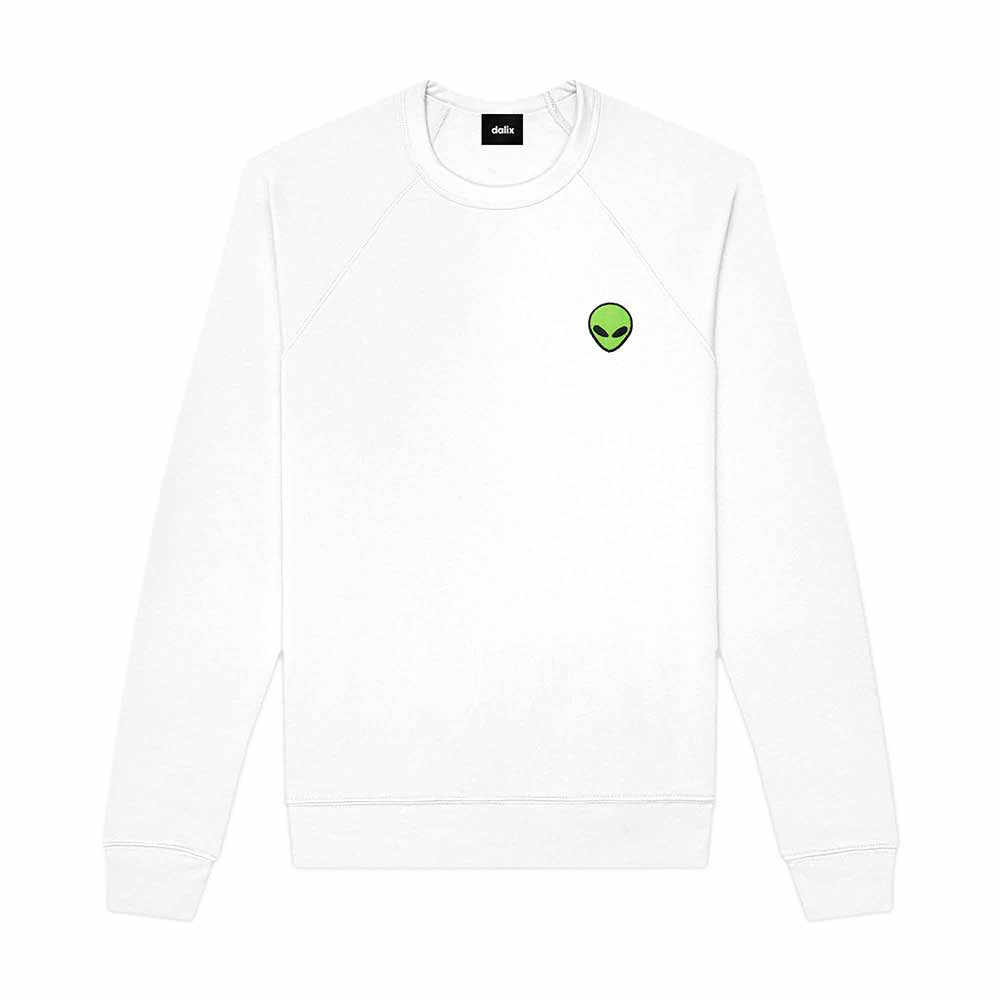 Dalix Alien Midweight Fleece Crewneck Sweatshirt