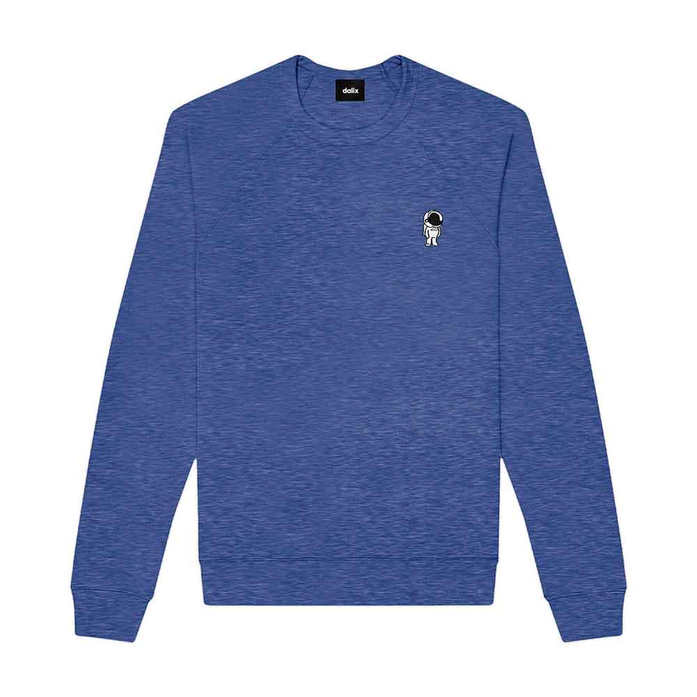 Dalix Astronaut Midweight Fleece Crewneck Sweatshirt
