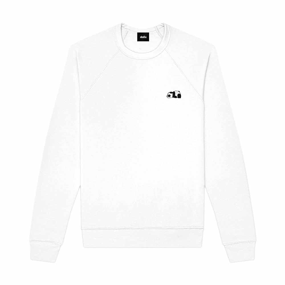 Dalix Panda Midweight Fleece Raglan Sweatshirt