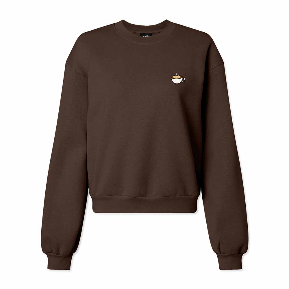 Dalix Cappuccino Relaxed Sweatshirt
