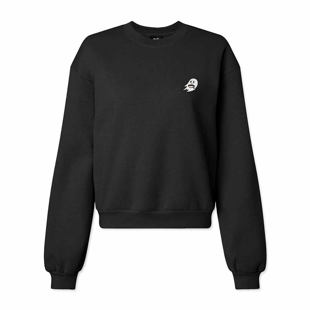 Dalix Spook-a-Latte Midweight Fleece Relaxed Sweatshirt