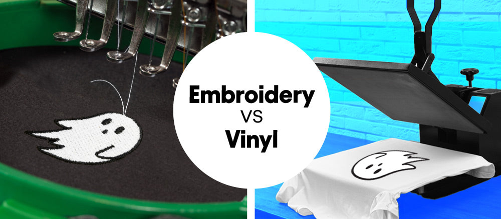Embroidery vs. Vinyl Clothing: Is Vinyl or Embroidered Best?