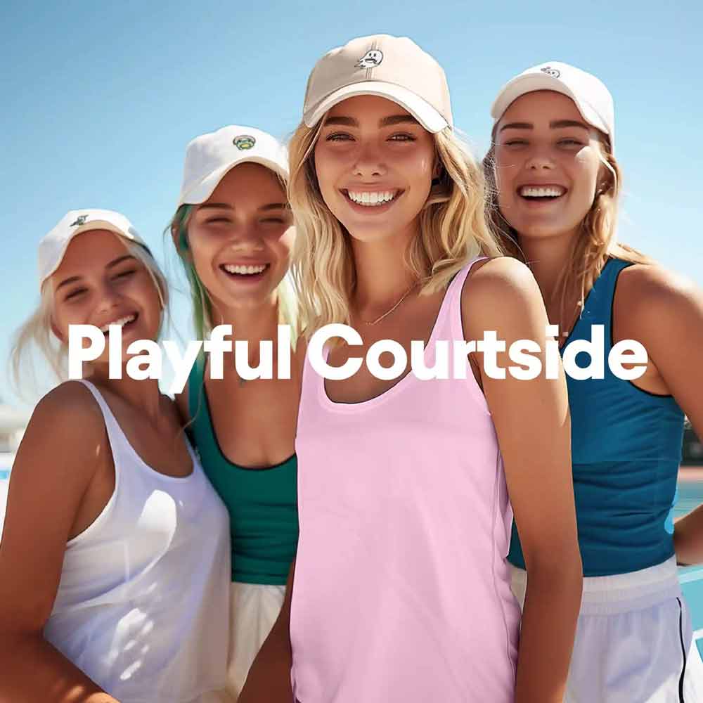 Playful Courtside
