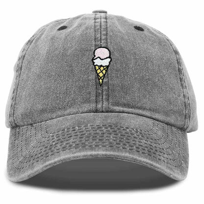 Dalix Donut Embroidered Mens Cotton Dad Hat Baseball Cap