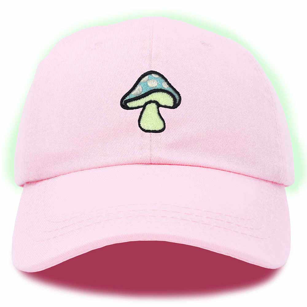 Dalix Mushroom Embroidered Fungi Magic Dad Hat Cotton Baseball Cap Adjustable Mens