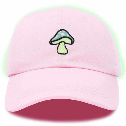 Dalix Mushroom Embroidered Fungi Magic Dad Hat Cotton Baseball Cap Adjustable Mens