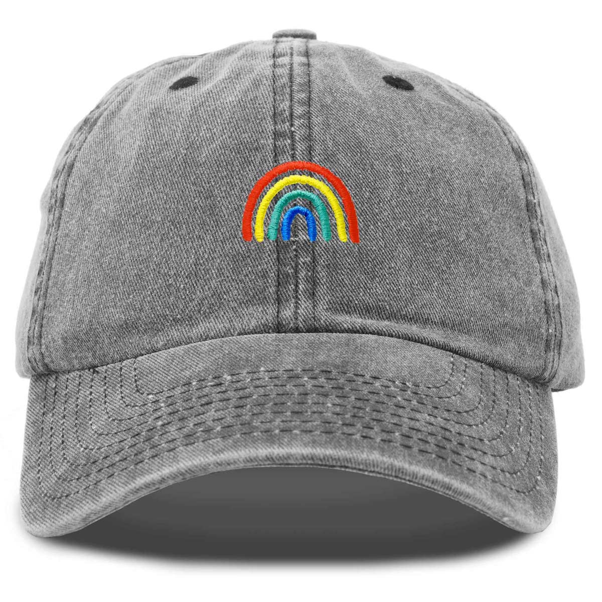 Dalix Hand Drawn Rainbow Cap